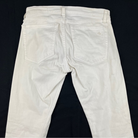 Rag & Bone Jeans Womens 24 White The Dre - Picture 7 of 13